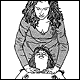 Laila Tr&ouml;ften gives a massage treatment